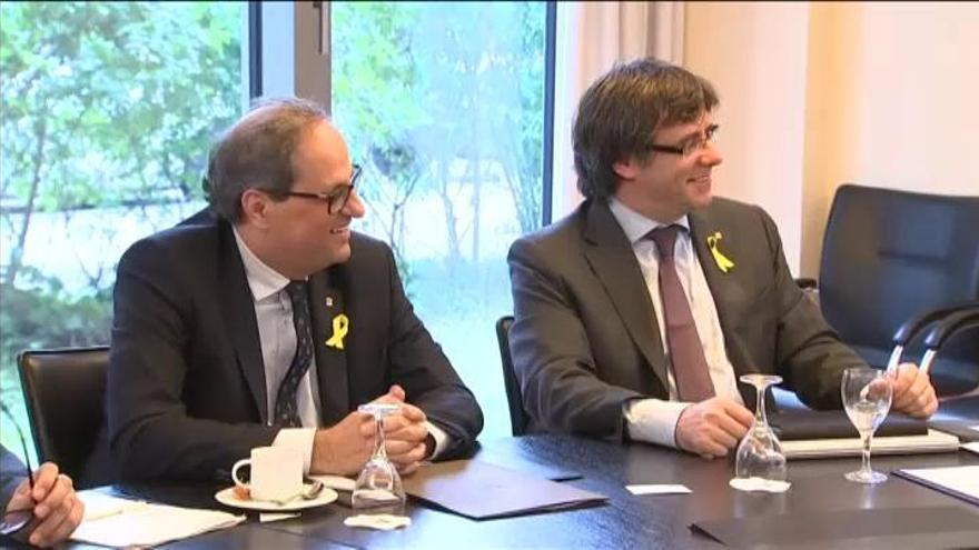 Torra y Puigdemont se reúnen en Berlín