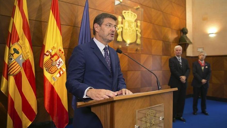 Catalá promete la creación en Aragón de los juzgados solicitados por el TSJA