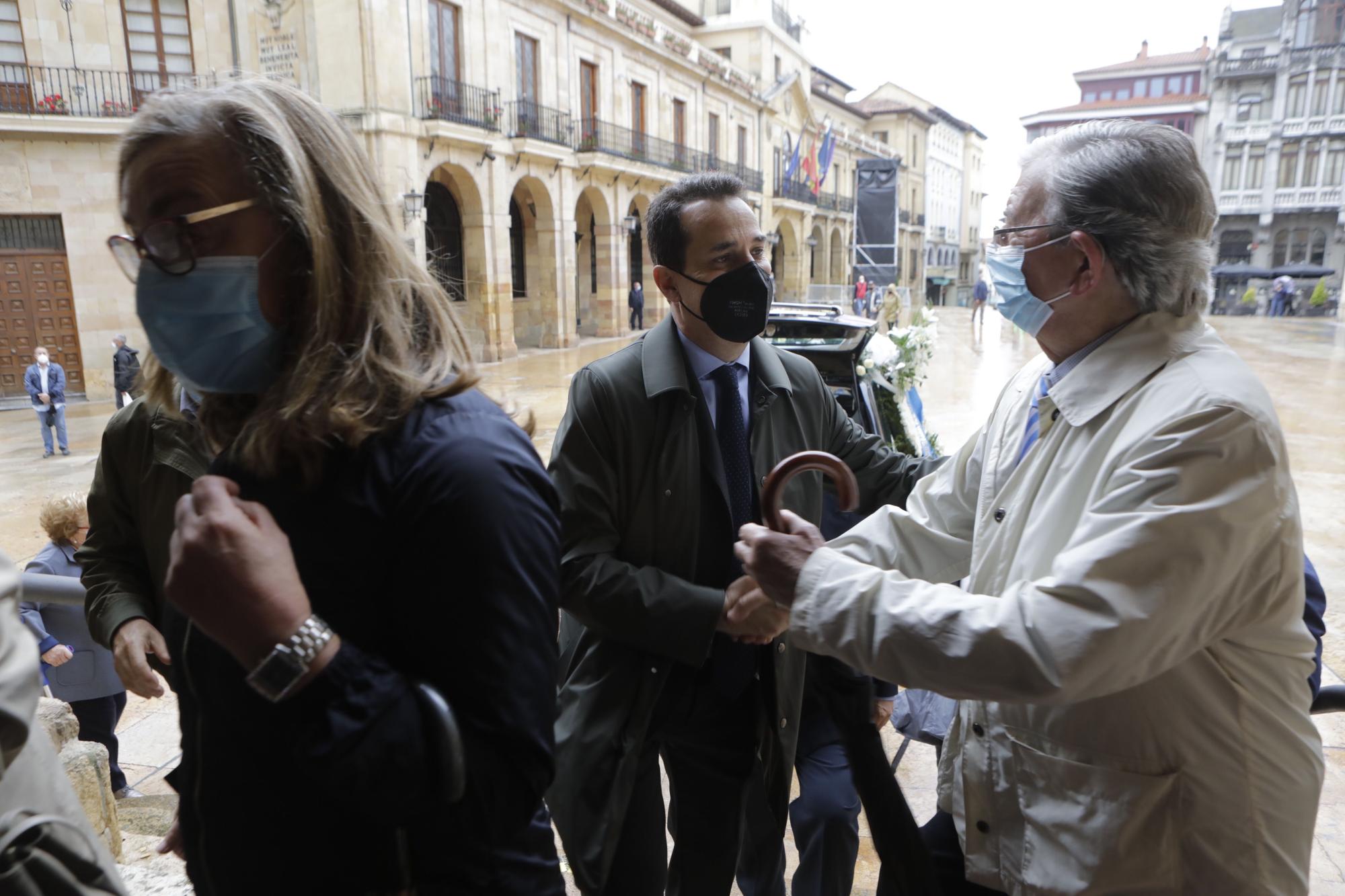 Último adiós a Frank Menéndez, histórico fundador de la Alianza Francesa de Oviedo