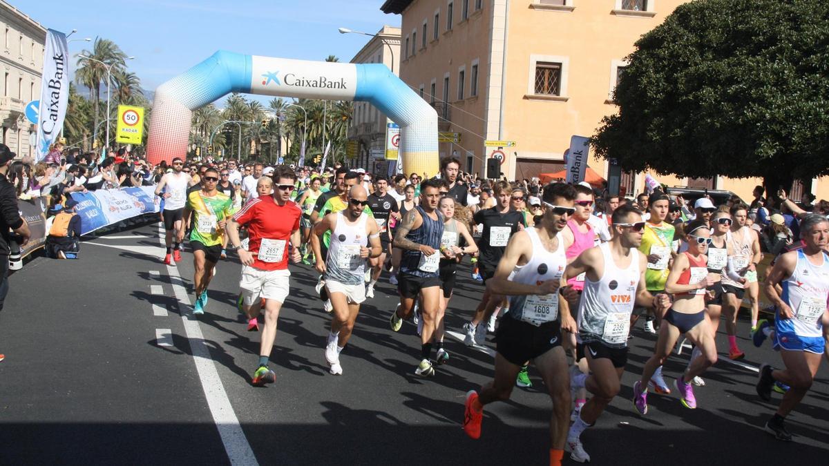 La Mitja Marató Ciutat de Palma, en imágenes