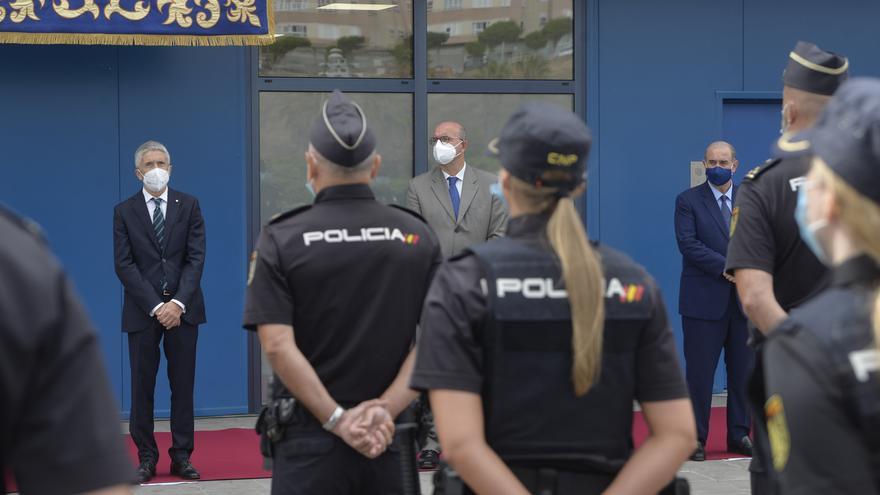 Inauguración de la comisaría de Distrito Centro de la Policía Nacional en Las Palmas