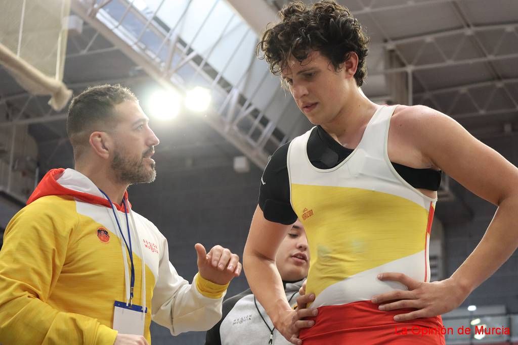 Los deportistas murcianos en el Campeonato de España de lucha