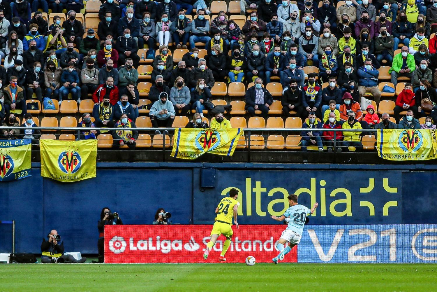 Las mejores imágenes del Villarreal - Celta