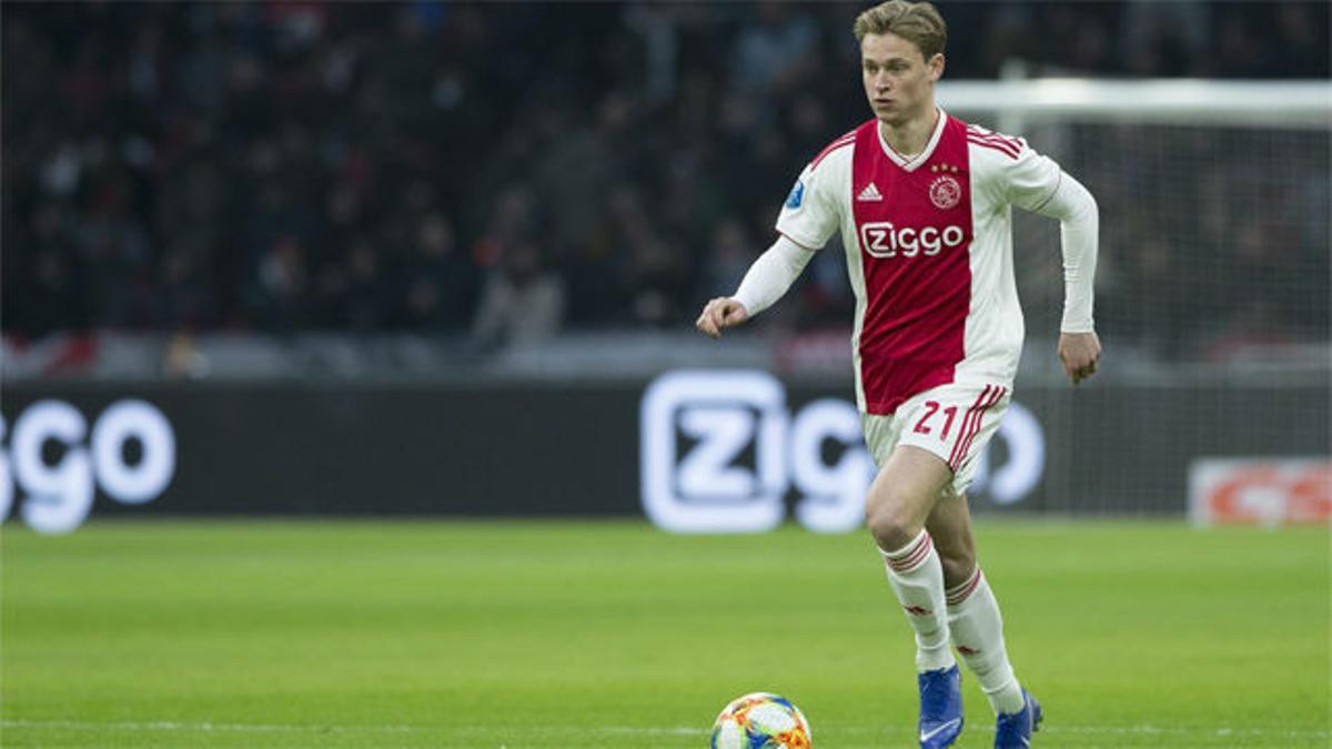 La rockera despedida del Ajax a De Jong