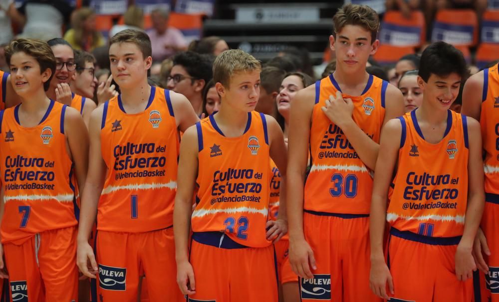 La presentación del Valencia Basket, en imágenes