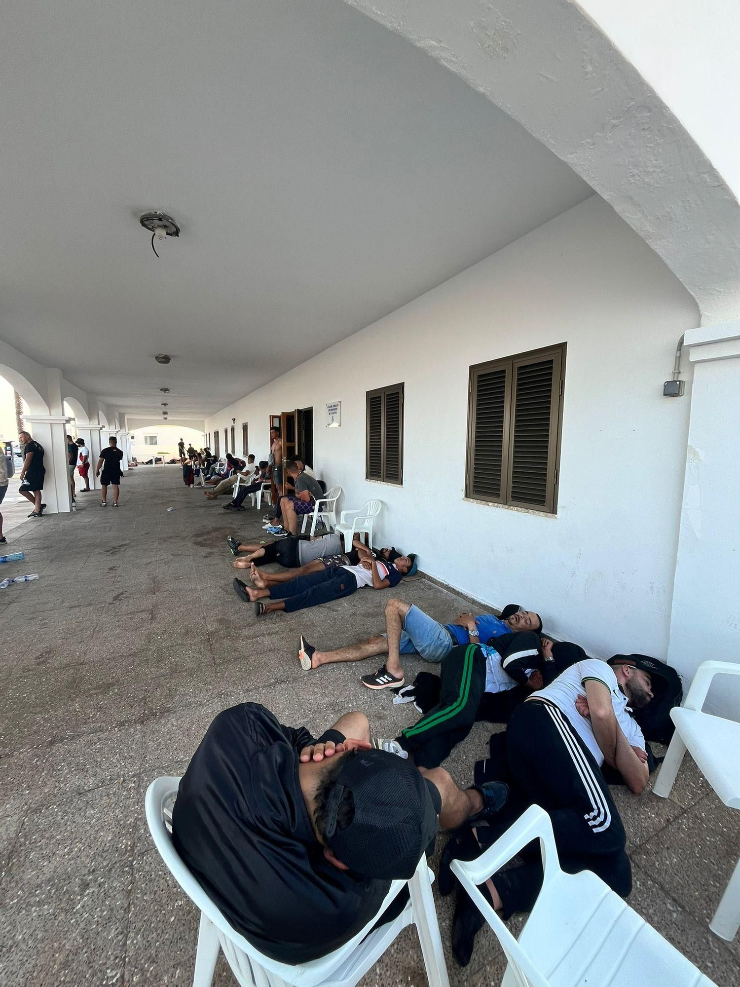 Galería: Migrantes en la Savina, Formentera