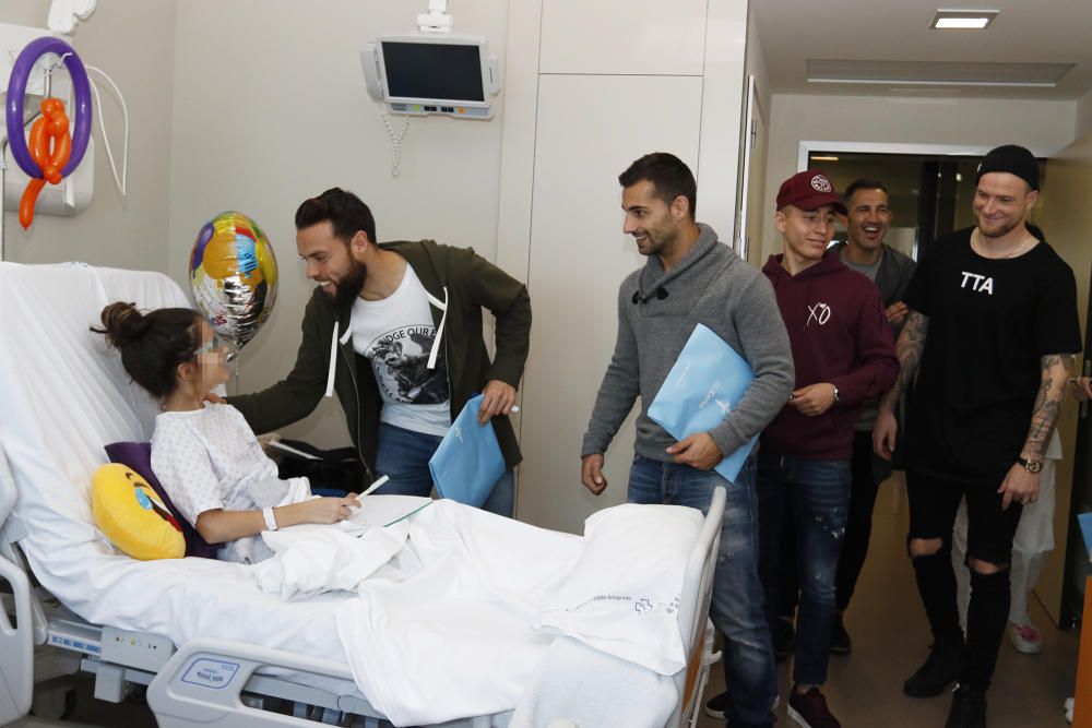 Visita al Álvaro Cunqueiro. // RC Celta