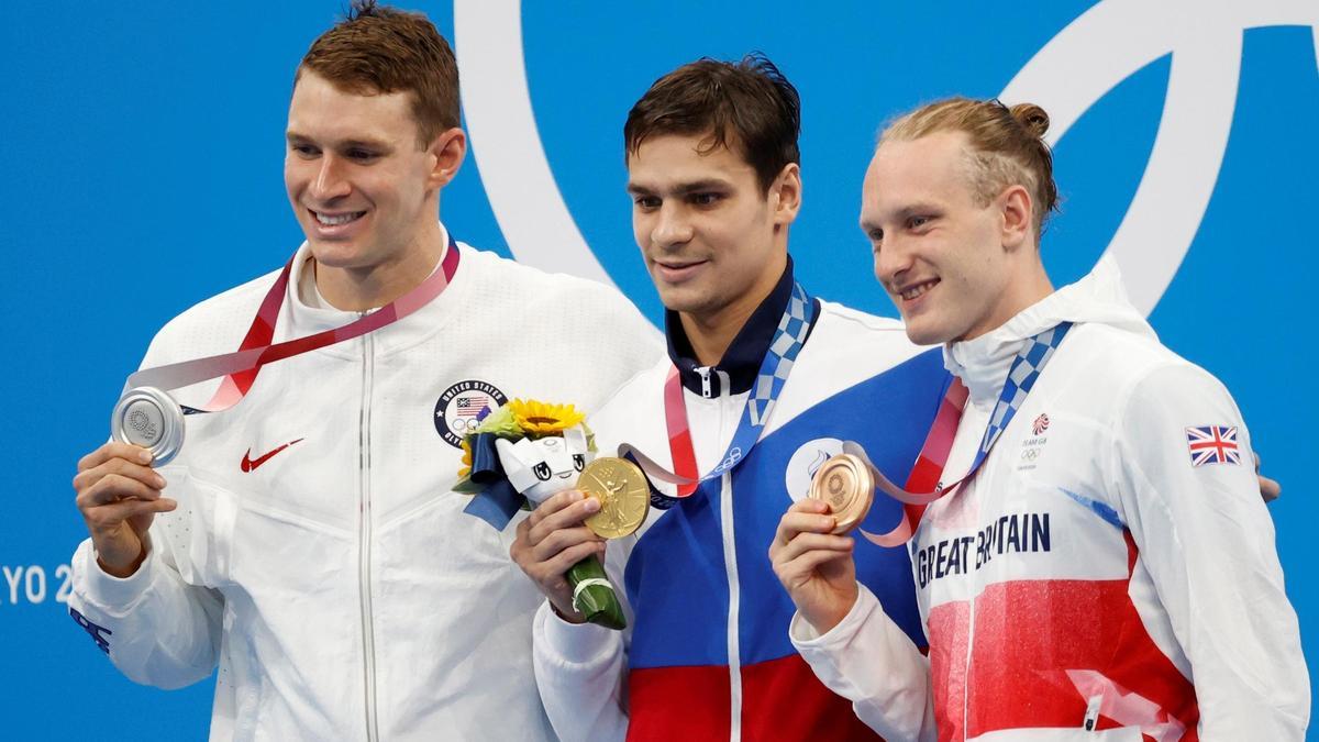 El ruso Evgeny Rylov gana el oro.