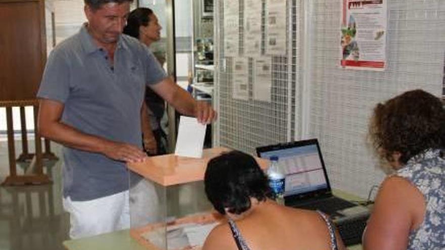 Votación para los presupuestos