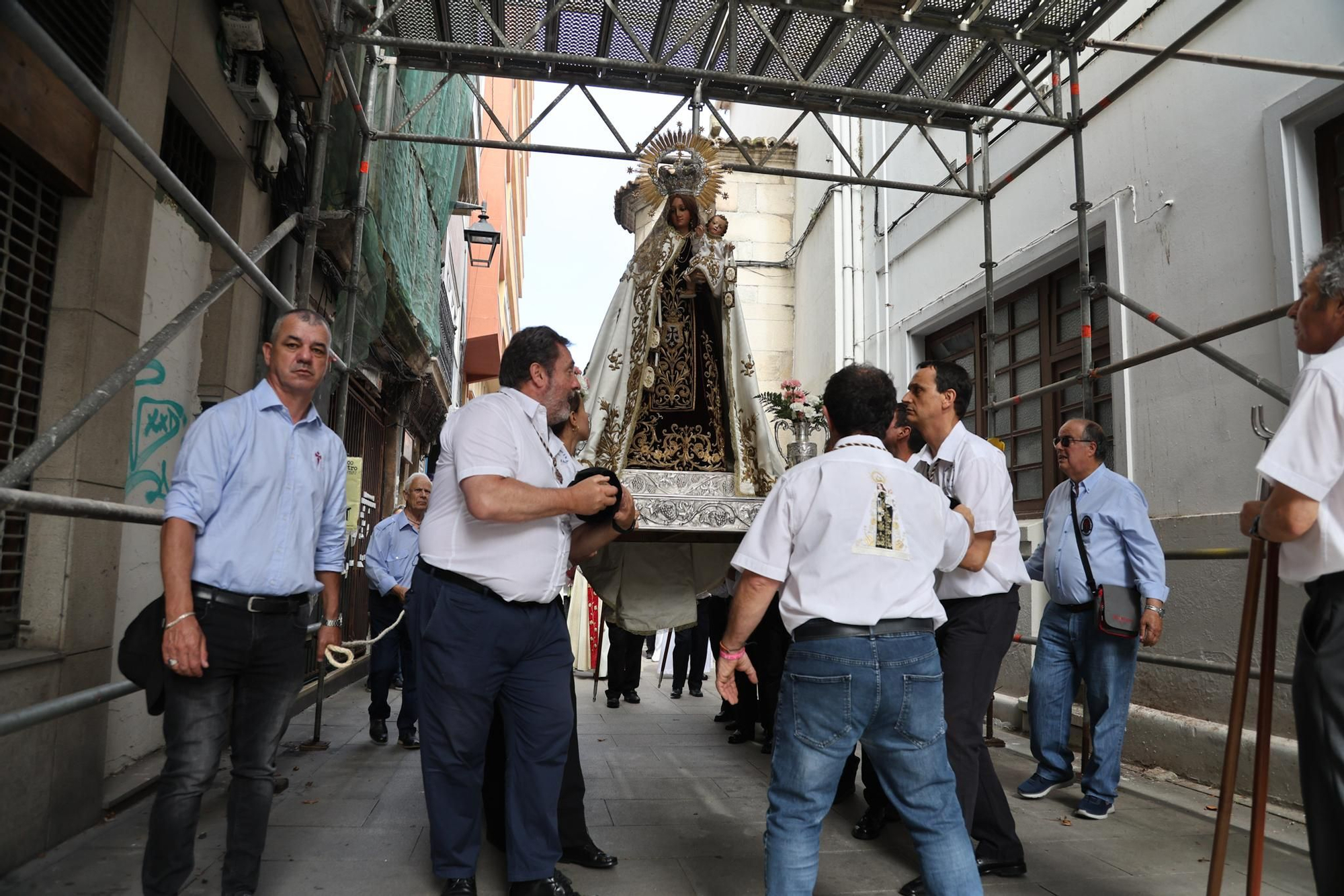 Procesión de la Virgen del Carmen en A Coruña