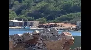 Cuatro pateras desembarcan a 67 migrantes en Ibiza y Formentera