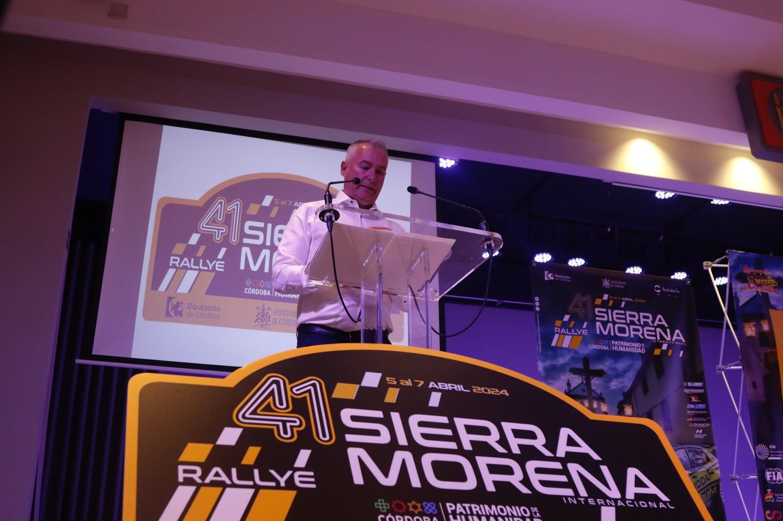 La presentación del recorrido del Rali Internacional Sierra Morena, en imágenes
