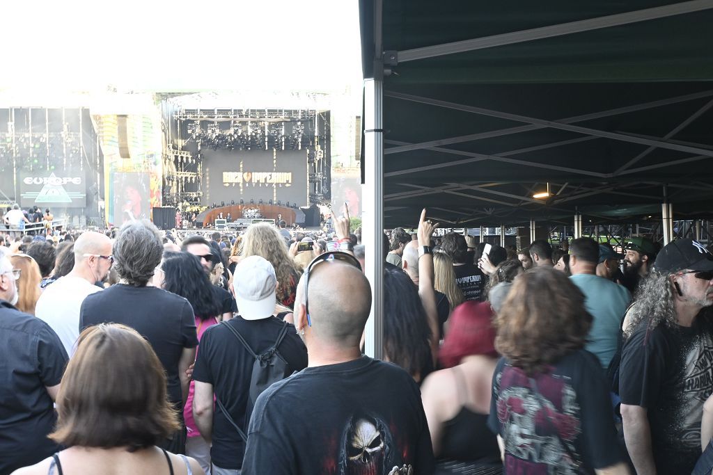 Ambiente de la segunda jornada del Rock Imperium Festival en Cartagena