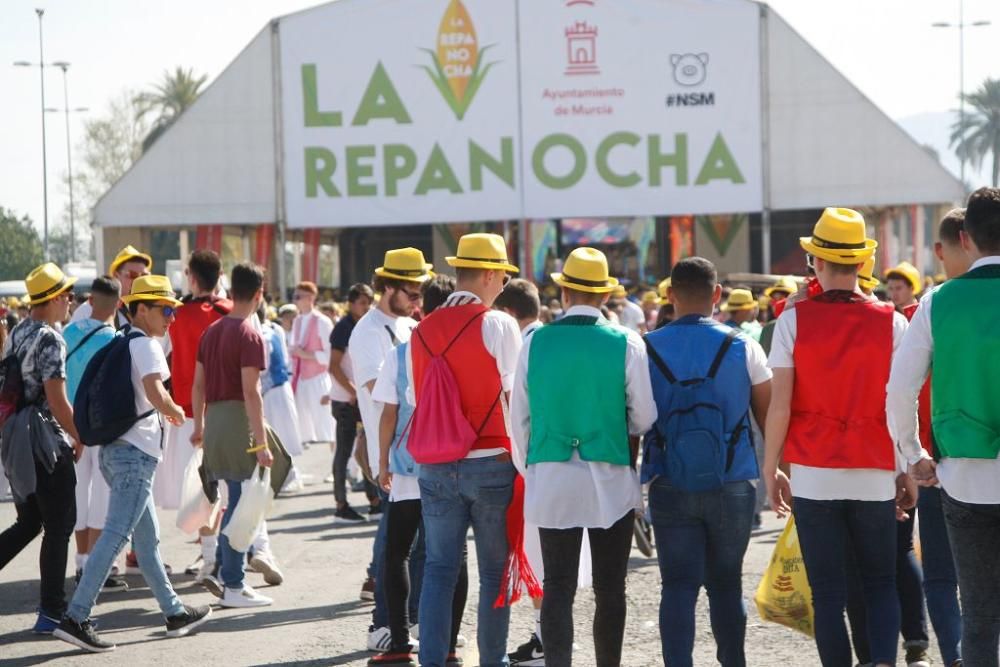 Ambiente en La Repanocha durante el Bando de la Huerta 2018