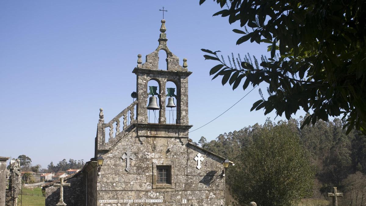 Conxunto parroquial de Santa María.