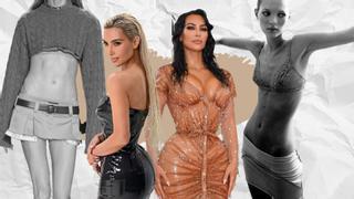 ¿Vuelve la delgadez del 'heroin chic'? La moda y las dietas estrictas de influencers como Kim Kardashian hacen saltar las alarmas