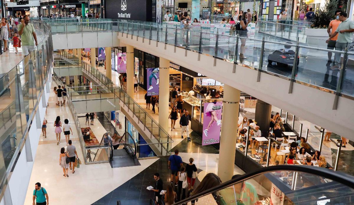 El centro comercial Arena es uno de los que abren en esta Semana Santa.