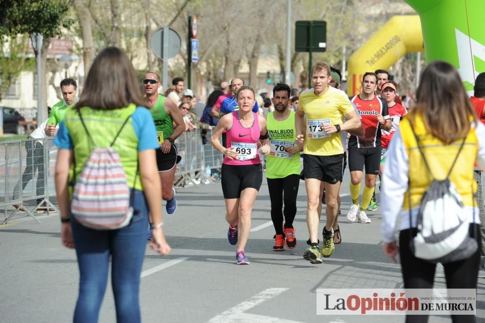 Media Maratón de Murcia: comienzo de la segunda vuelta