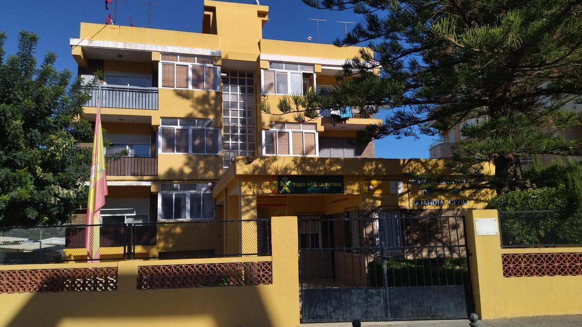 Los agentes del puesto de la Guardia Civil de Pedreguer realizaron las pesquisas y el arresto