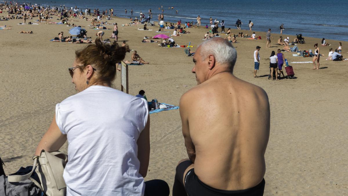 Valencia registra el lunes las temperaturas más altas de toda Europa.