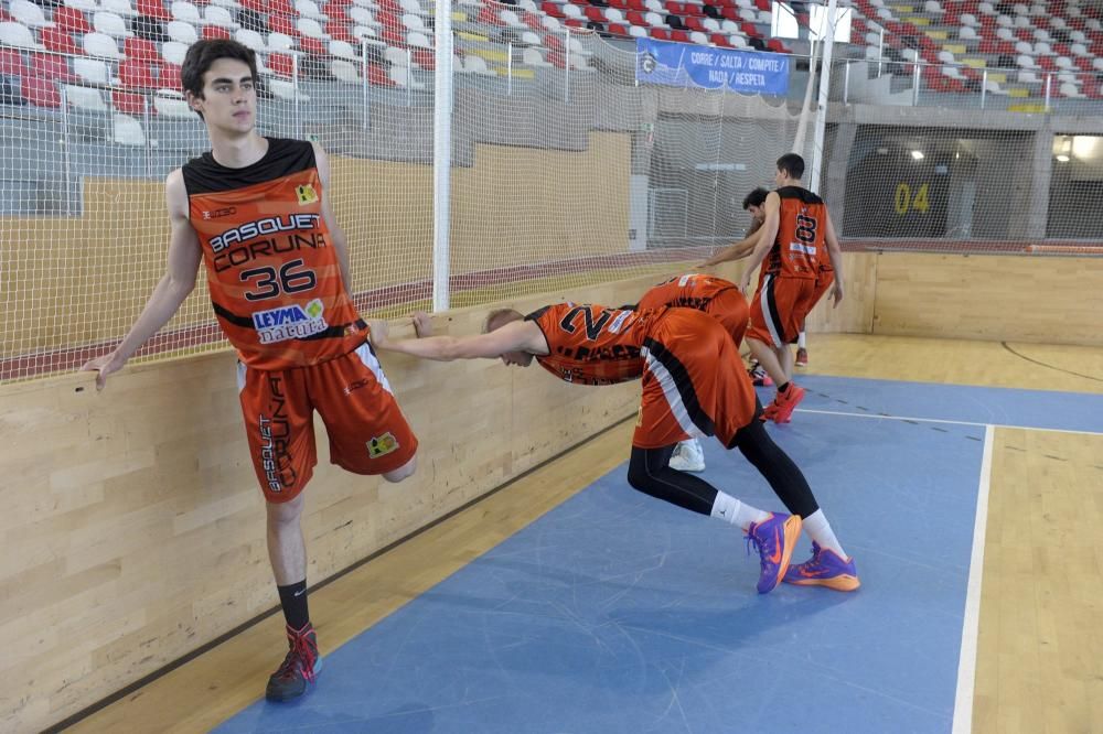 El Básquet Coruña engrasa la maquinaria en Riazor