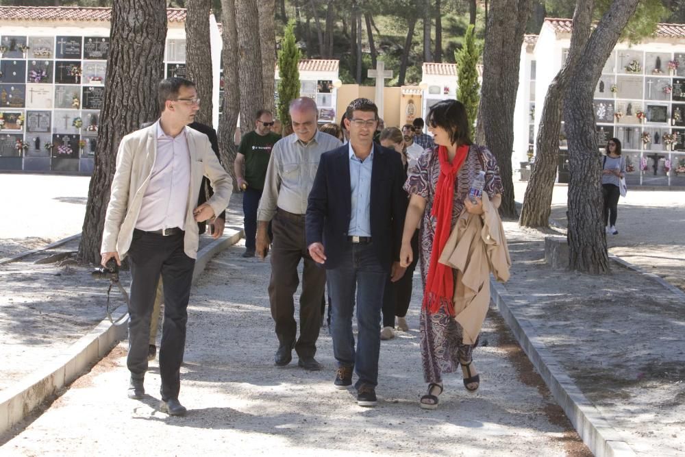 Exhumación fusilados de la guerra civil en el cementerio de Ontinyent