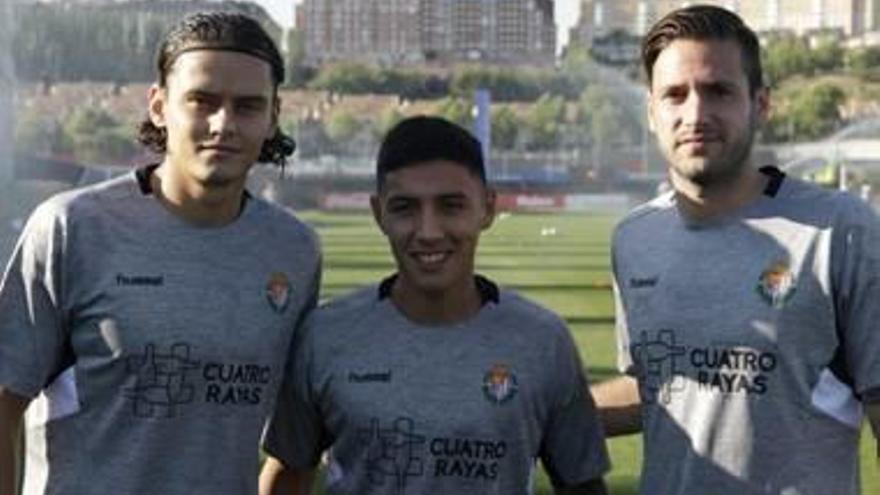 Ünal y Suárez, con Cop, ya se entrenaron con el Valladolid.