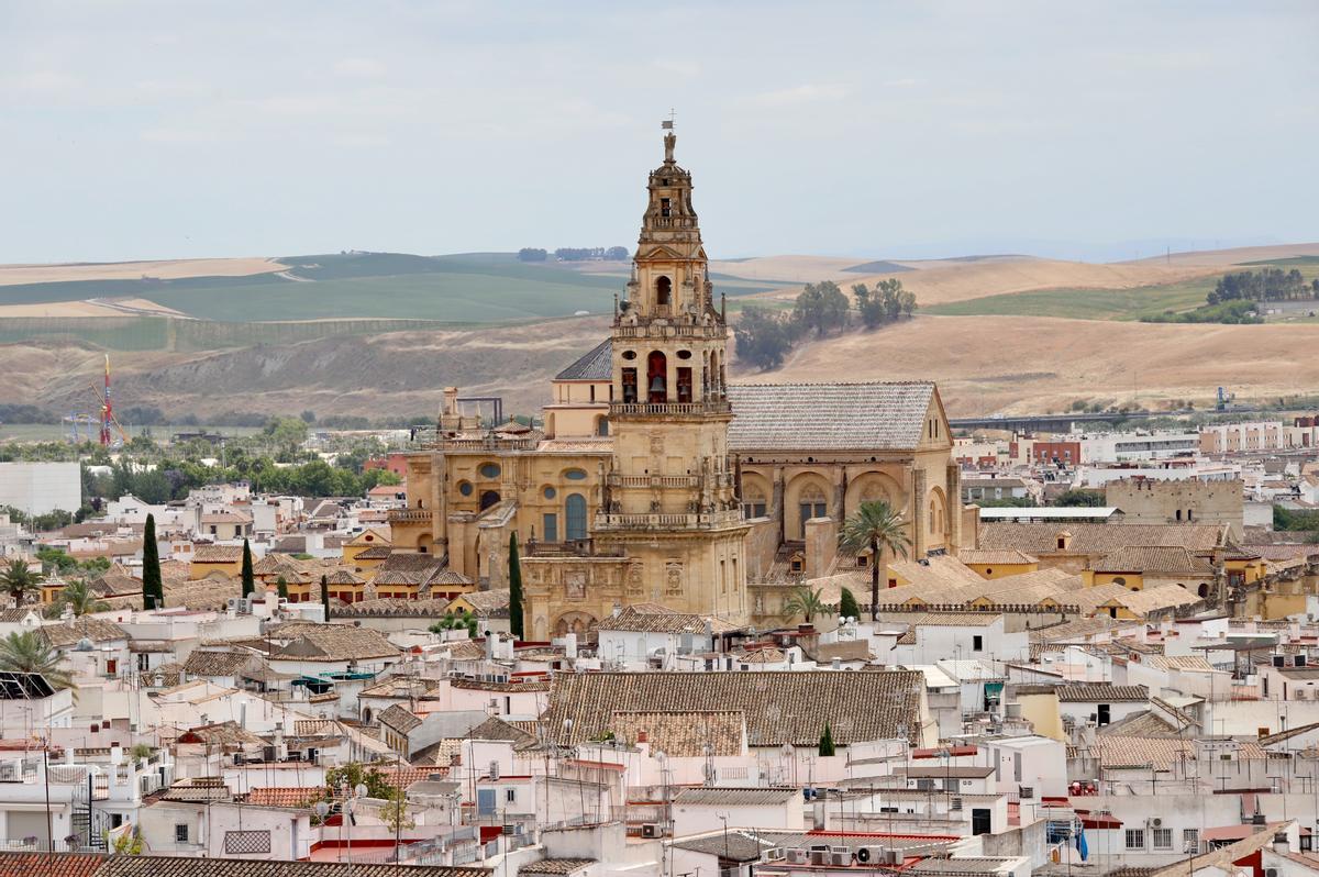 Vista aérea de la Mezquita-Catedral de Córdoba.