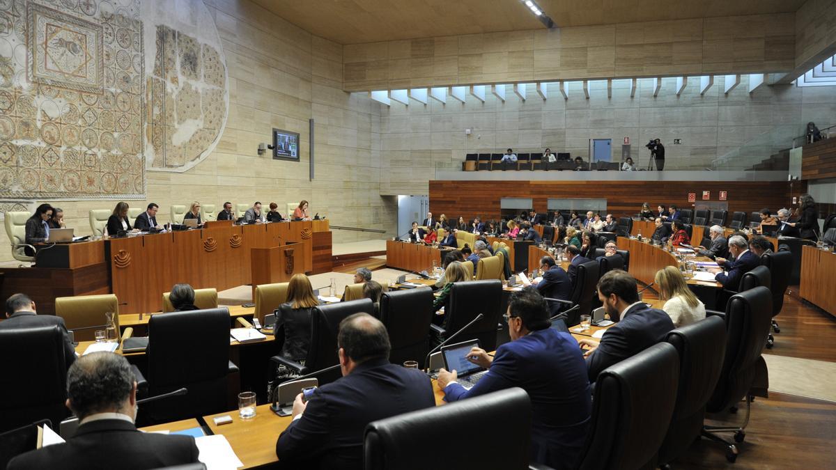 Pleno de la Asamblea de Extremadura