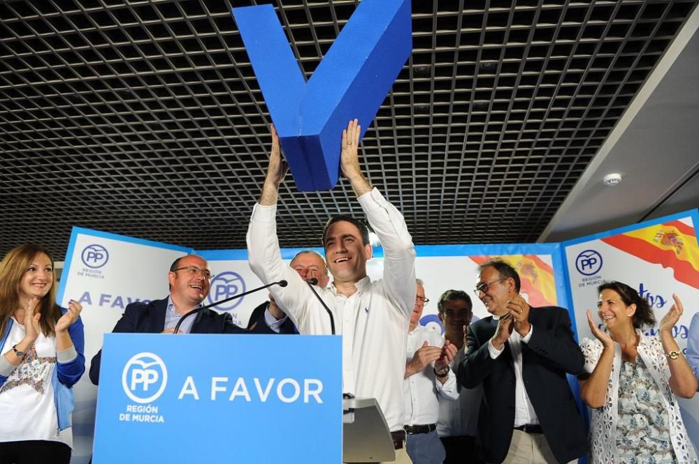 El PP celebra su victoria