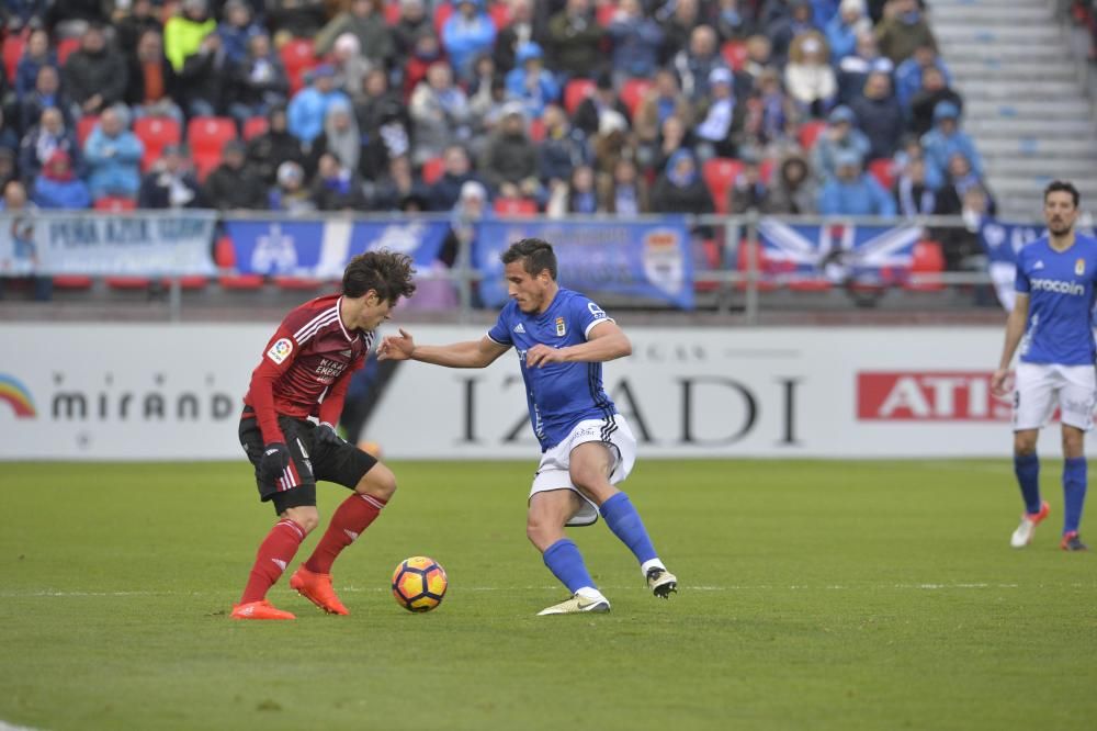 Mirandés - Oviedo, en imágenes