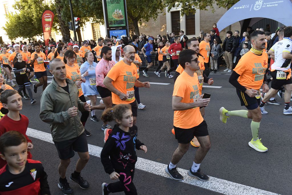 La San Silvestre 2025 en Murcia, en fotografías