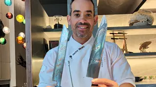 El chef de cocina japonesa que forja sus cuchillos en Barcelona