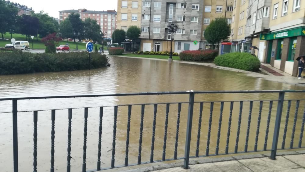 Inundaciones en Oviedo