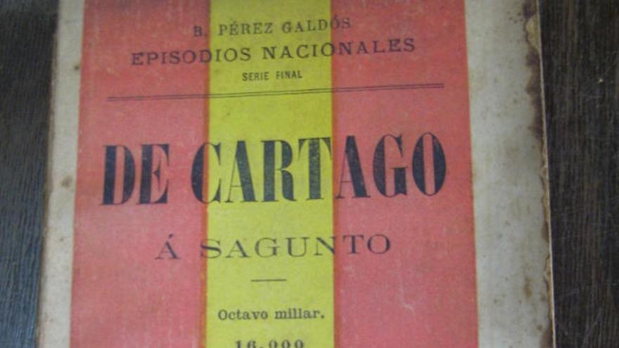 Cubierta de la novela &#039;De Cartago a Sagunto&#039;.