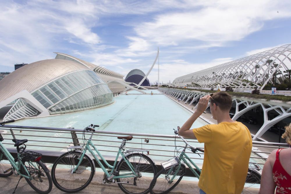 La serie de HBO 'Westworld' rueda en la Ciudad de las Artes y las Ciencias