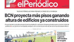 La portada de EL PERIÓDICO del 20 de abril de 2026
