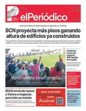 La portada de EL PERIÓDICO del 20 de abril de 2026