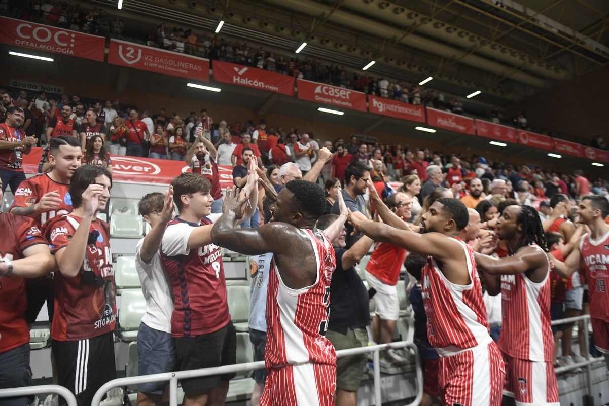 La aplastante victoria del UCAM Murcia ante el Andorra, en imágenes