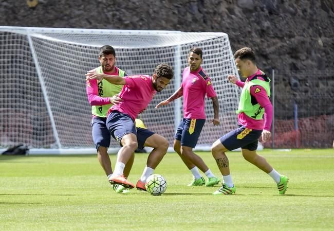 Entrenamiento de la UD Las Palmas