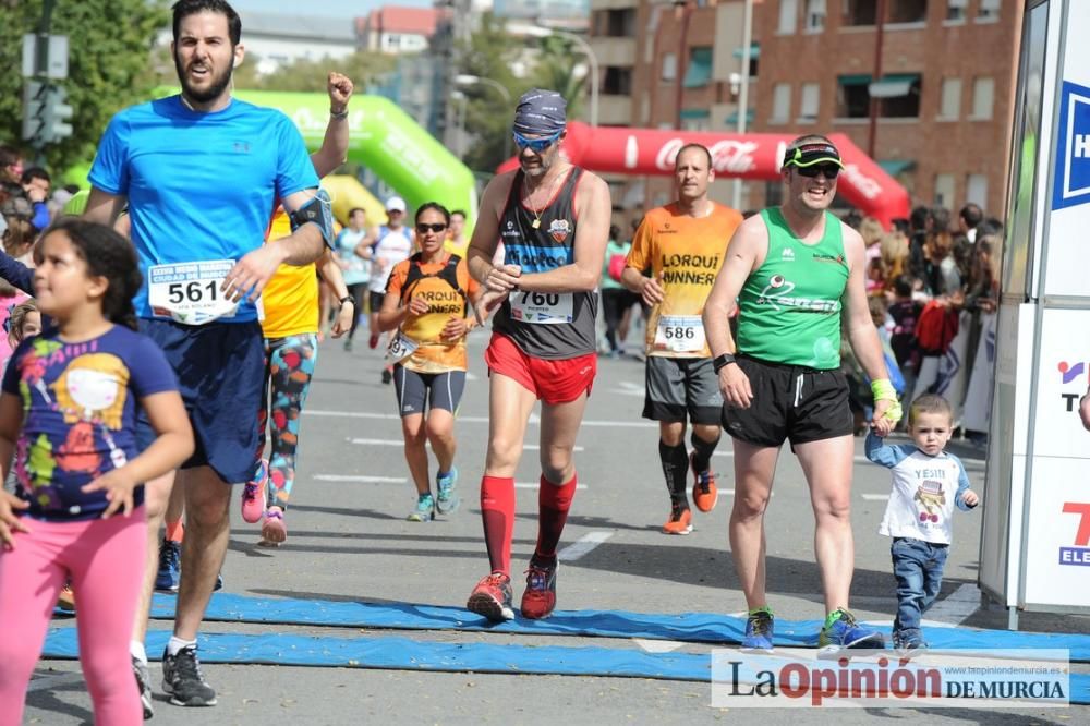 Media Maratón de Murcia: llegada (2ª parte)