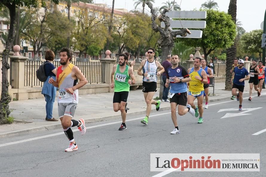 Media Maratón de Murcia: paso por la Avenida del Infante