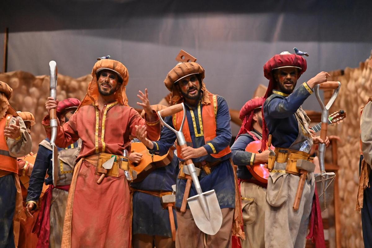 Al Maridi durante su actuación en la primera semifinal del Comba 2026.