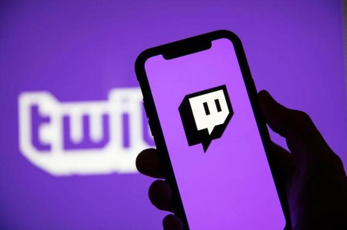 El logo de Twitch