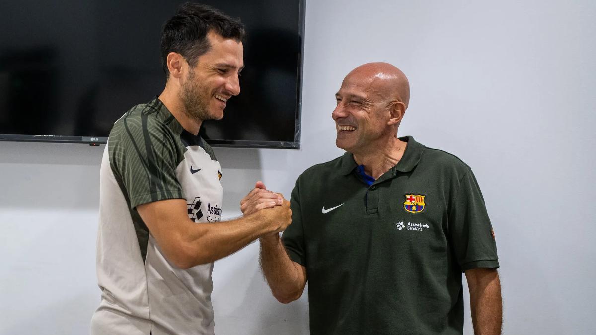 Dyego saluda a Tino Pérez