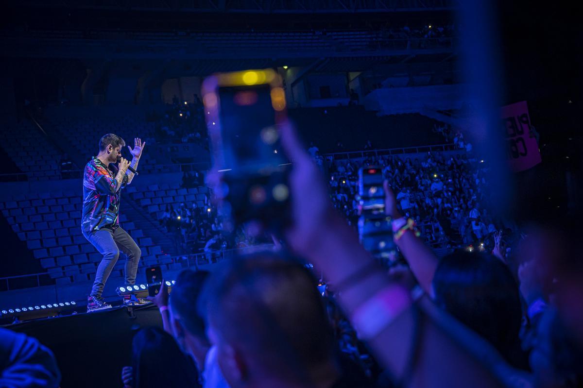 Concierto de Melendi en el Palau Sant Jordi de Barcelona