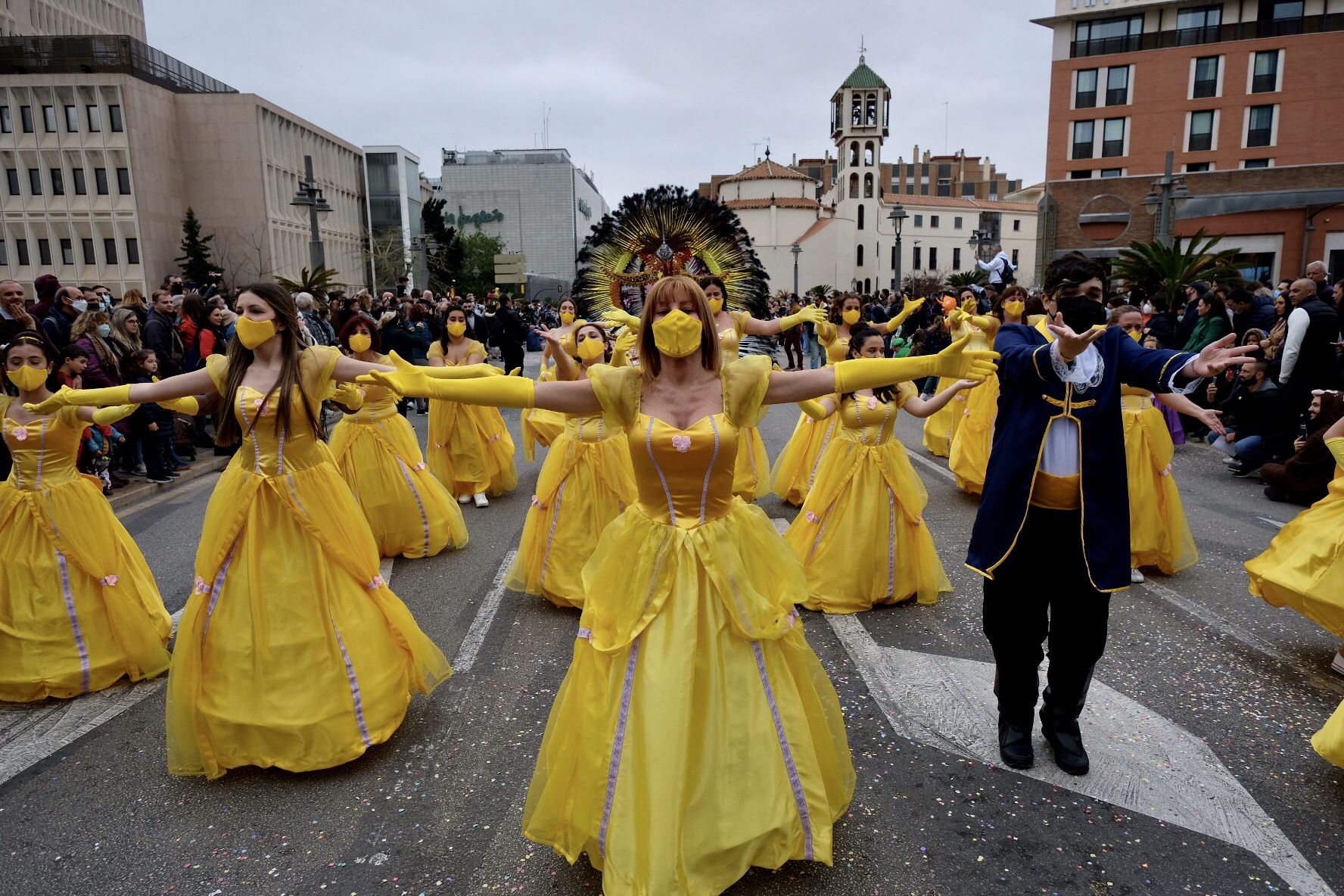 El Carnaval de Málaga toma la calle con el desfile