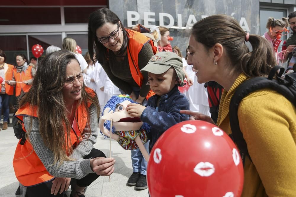 Celebración del día del niño hospitalizado en el HUCA