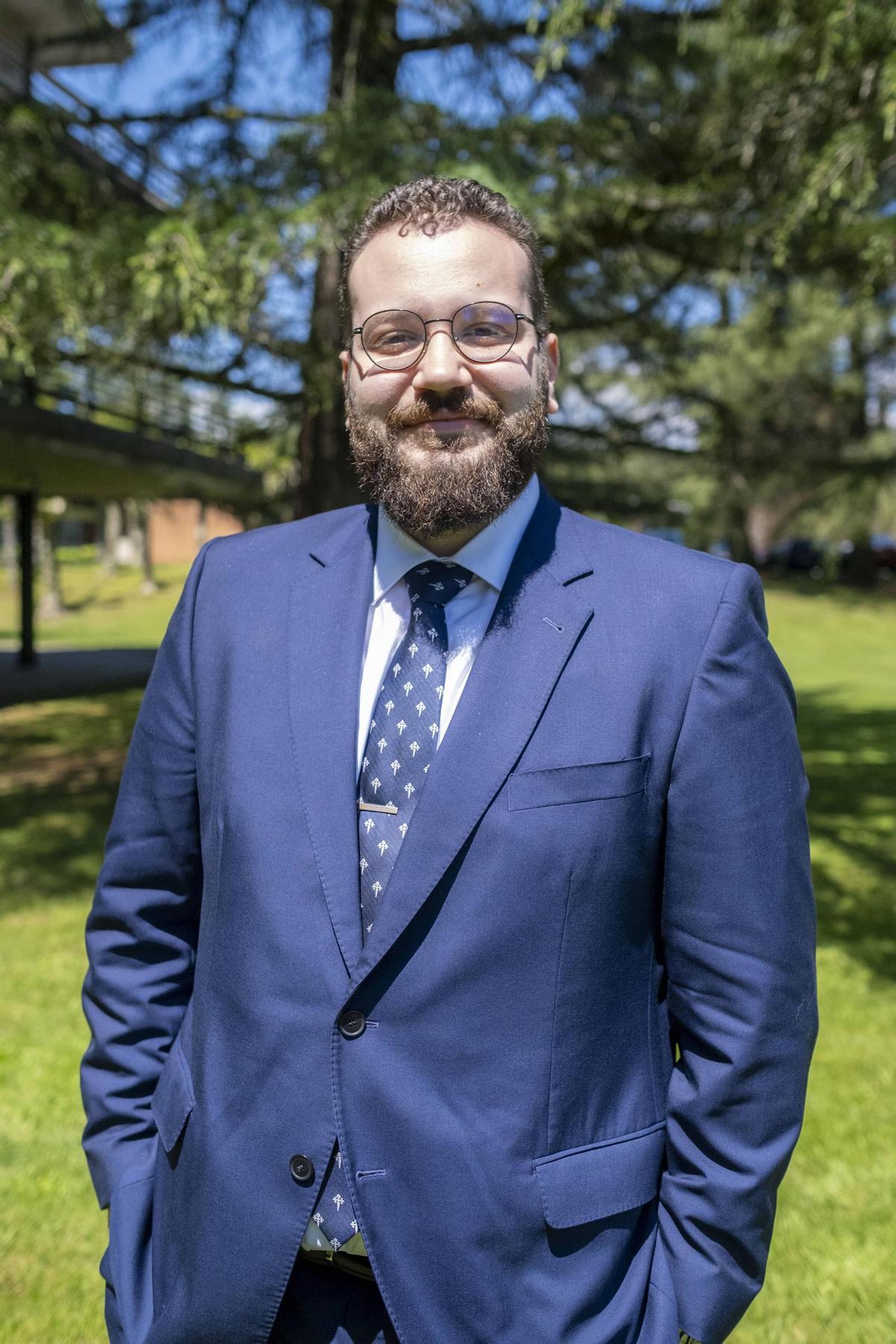 Luis Cernada, alumno de cuarto del centro CSHG