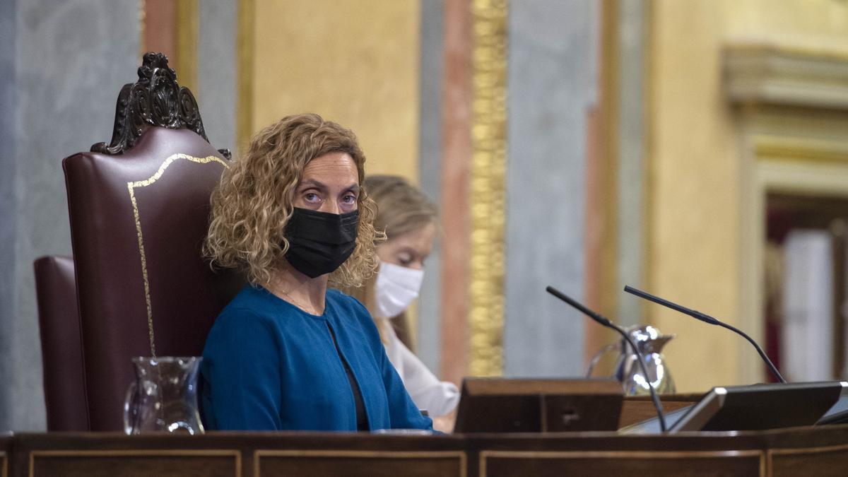 La presidenta del Congreso de los Diputados, Meritxell Batet.